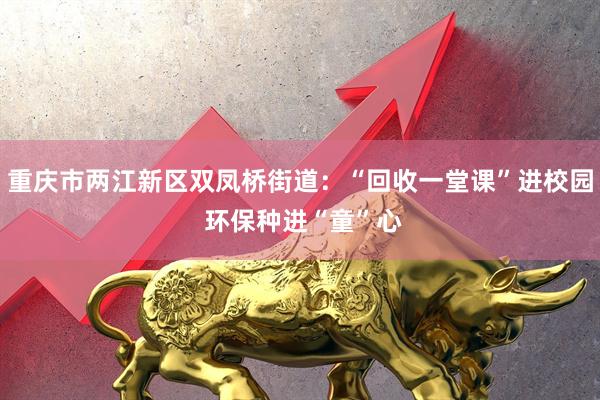 重庆市两江新区双凤桥街道：“回收一堂课”进校园 环保种进“童”心