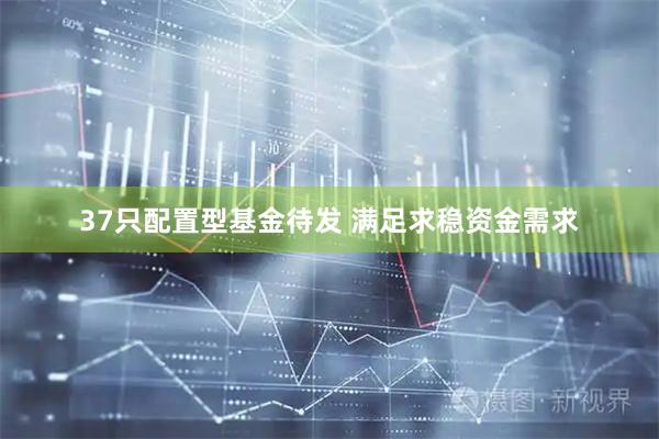 37只配置型基金待发 满足求稳资金需求
